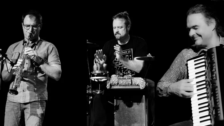 AKKORDEON (Rudi Katholnig)- SAXOPHON (Hans-Peter Steiner) - PERCUSSION (Markus Gruber)