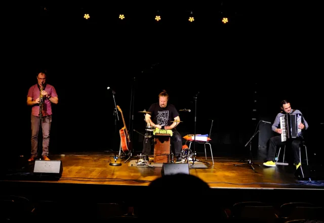 AKKORDEON (Rudi Katholnig)- SAXOPHON (Hans-Peter Steiner) - PERCUSSION (Markus Gruber)